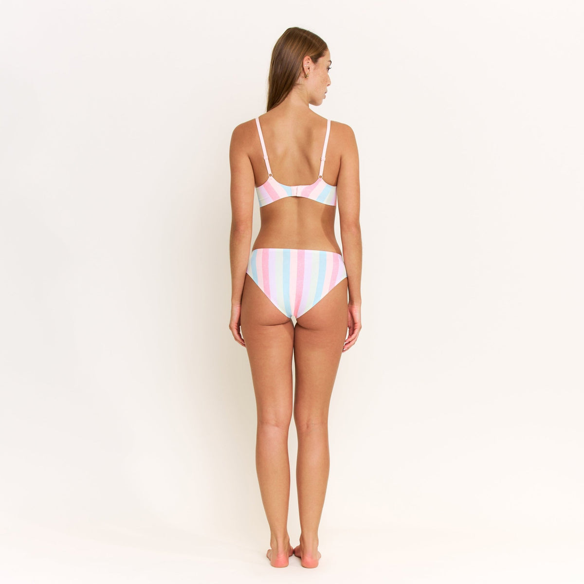 Breeze Luxe Bikini in Bali Stripe - Underwear -