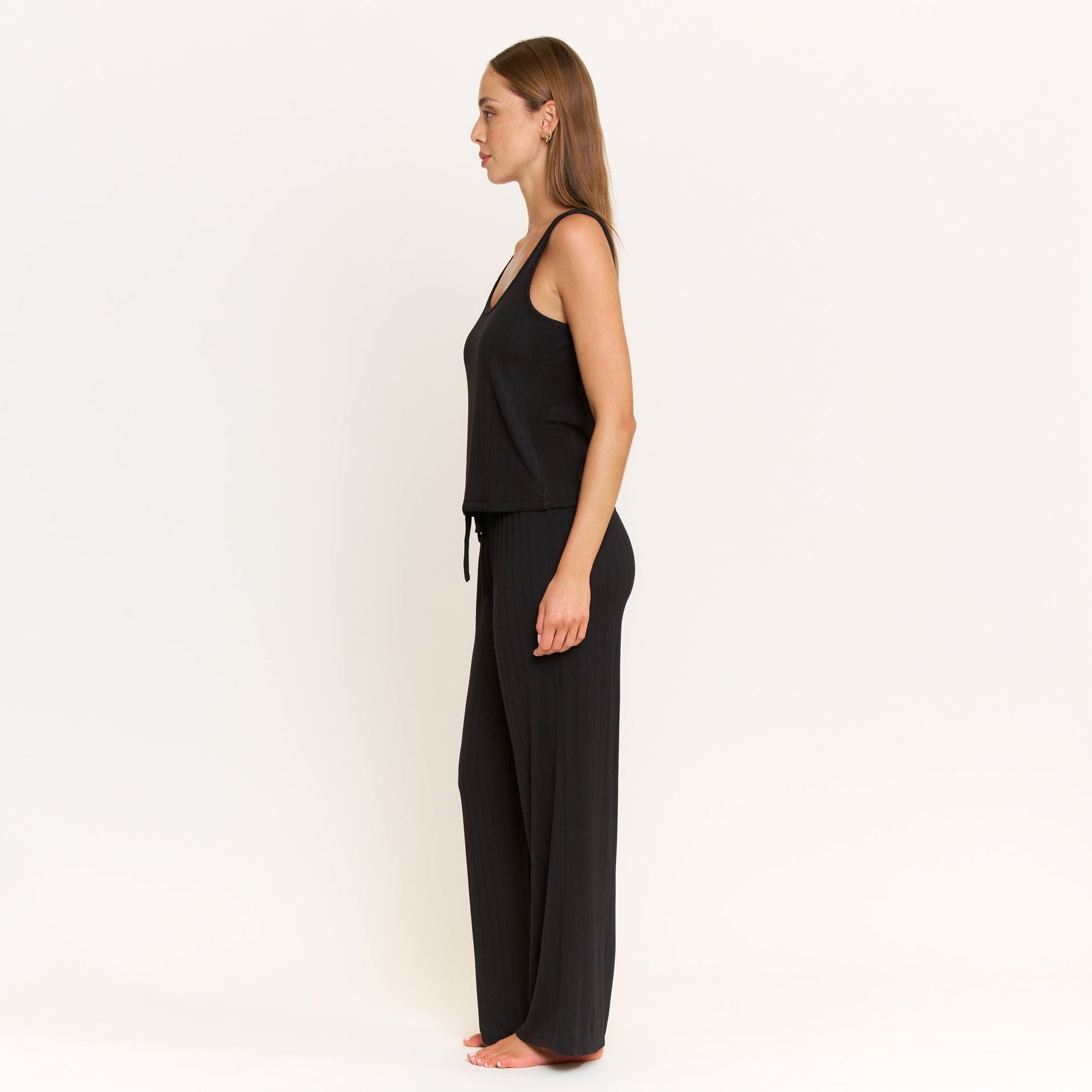 Cloud Modal Pant in Black - -