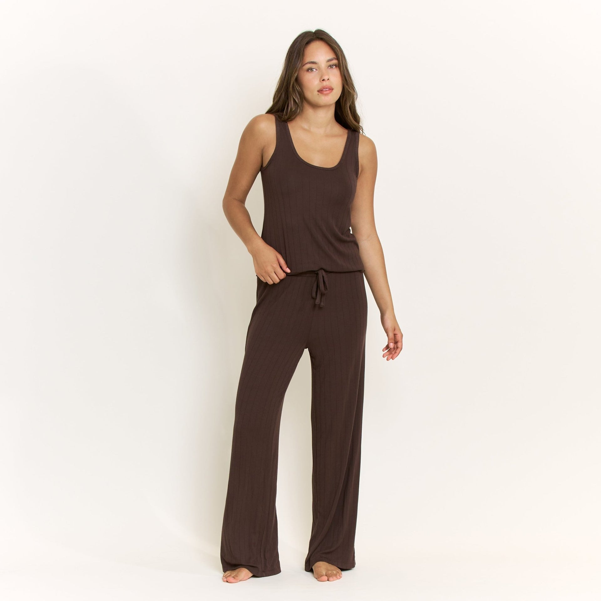 Cloud Modal Pant in Chocolate - Honeydew - XS