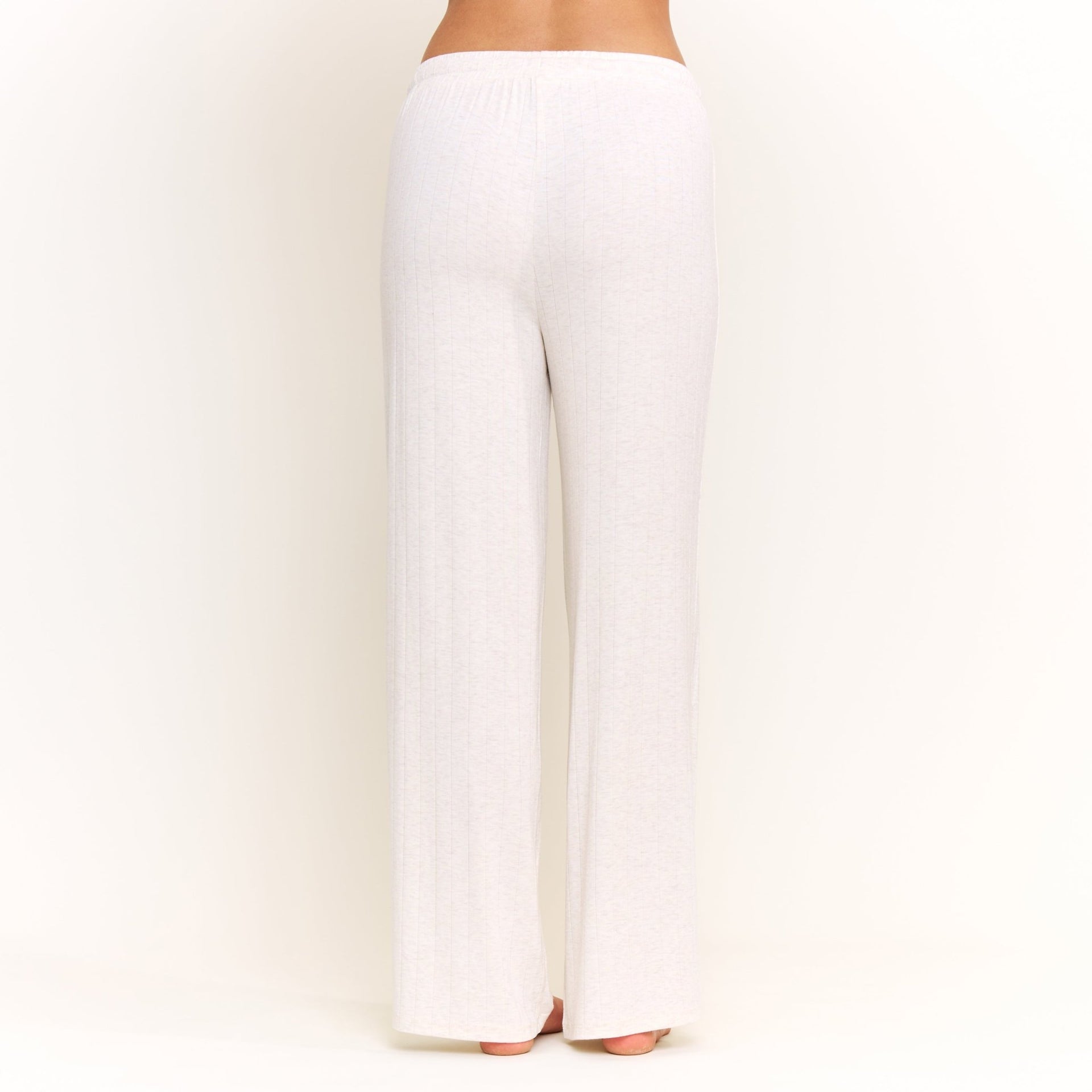 Cloud Modal Pant in Heather Oatmeal - -