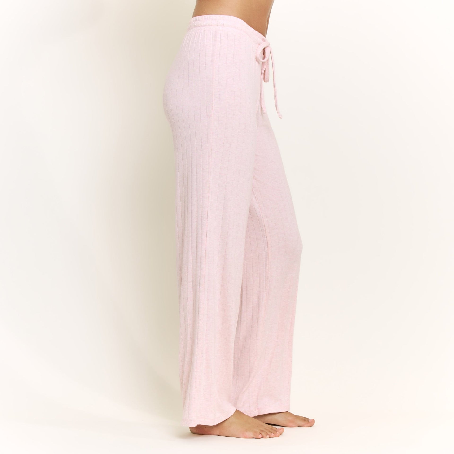 Cloud Modal Pant in Heather Rose Quartz - Honeydew - XS