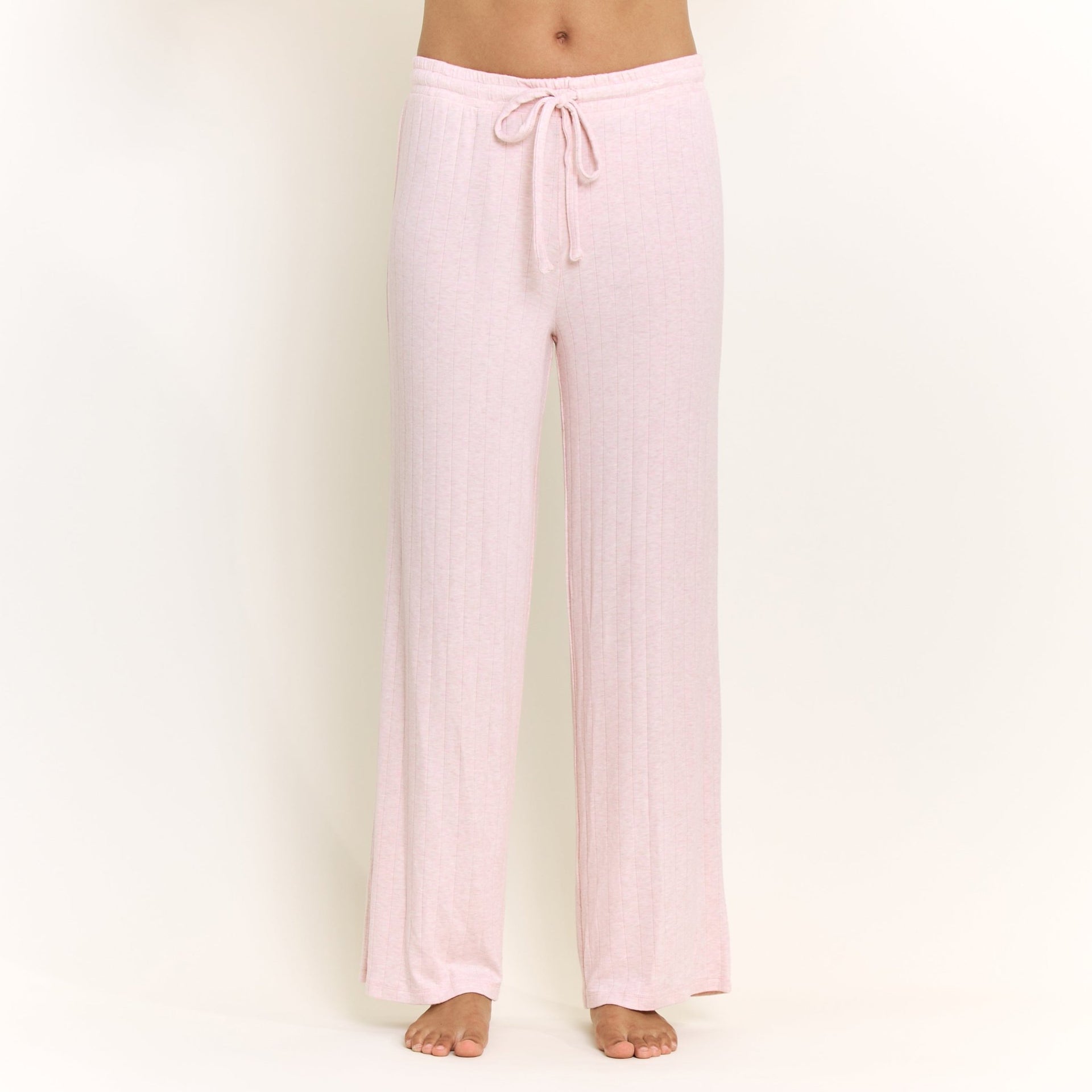 Cloud Modal Pant in Heather Rose Quartz - Honeydew - XS