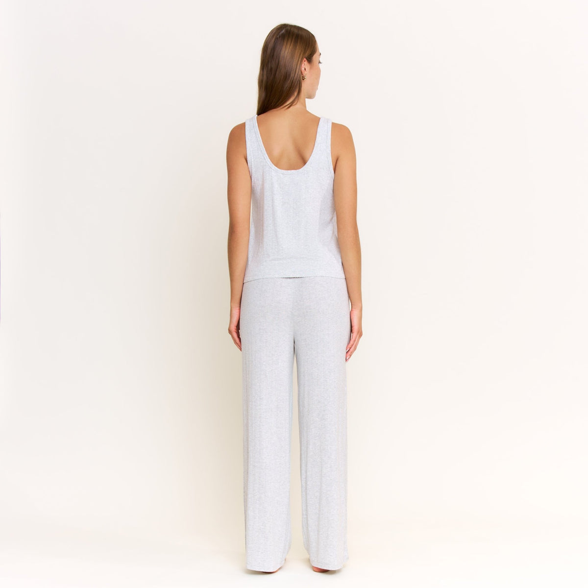 Cloud Modal Tank in Heather Grey - Sleepwear & Loungewear -