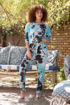 Coffee Date Lounge Set in Venus Tie-Dye - Sleepwear & Loungewear - X-Large