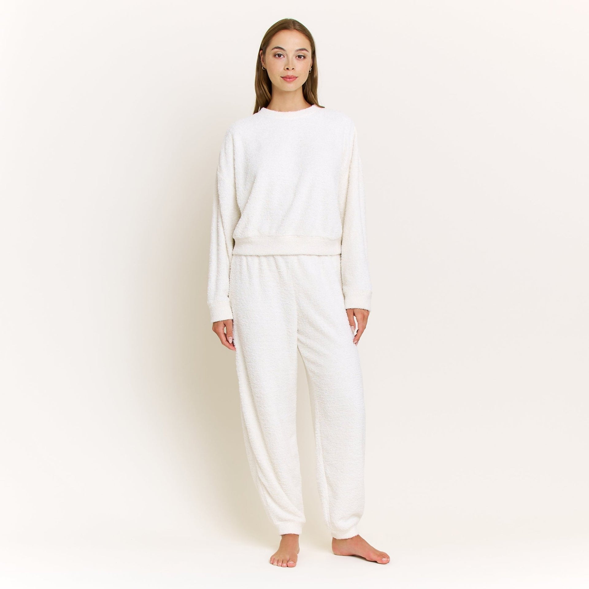 Comfort Queen Pant in Ivory - Loungewear -