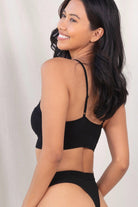 Cyrus Bralette in Black - Bralettes -