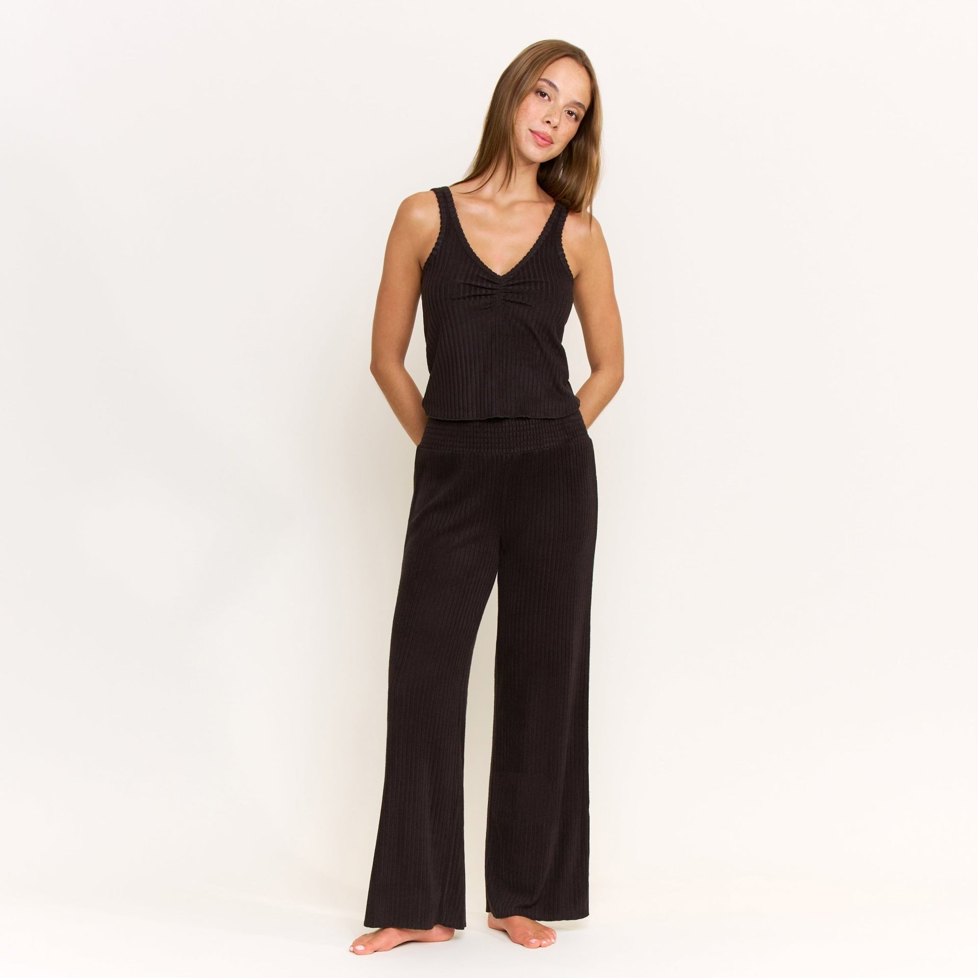 Dream Cloud Pant in Black - -