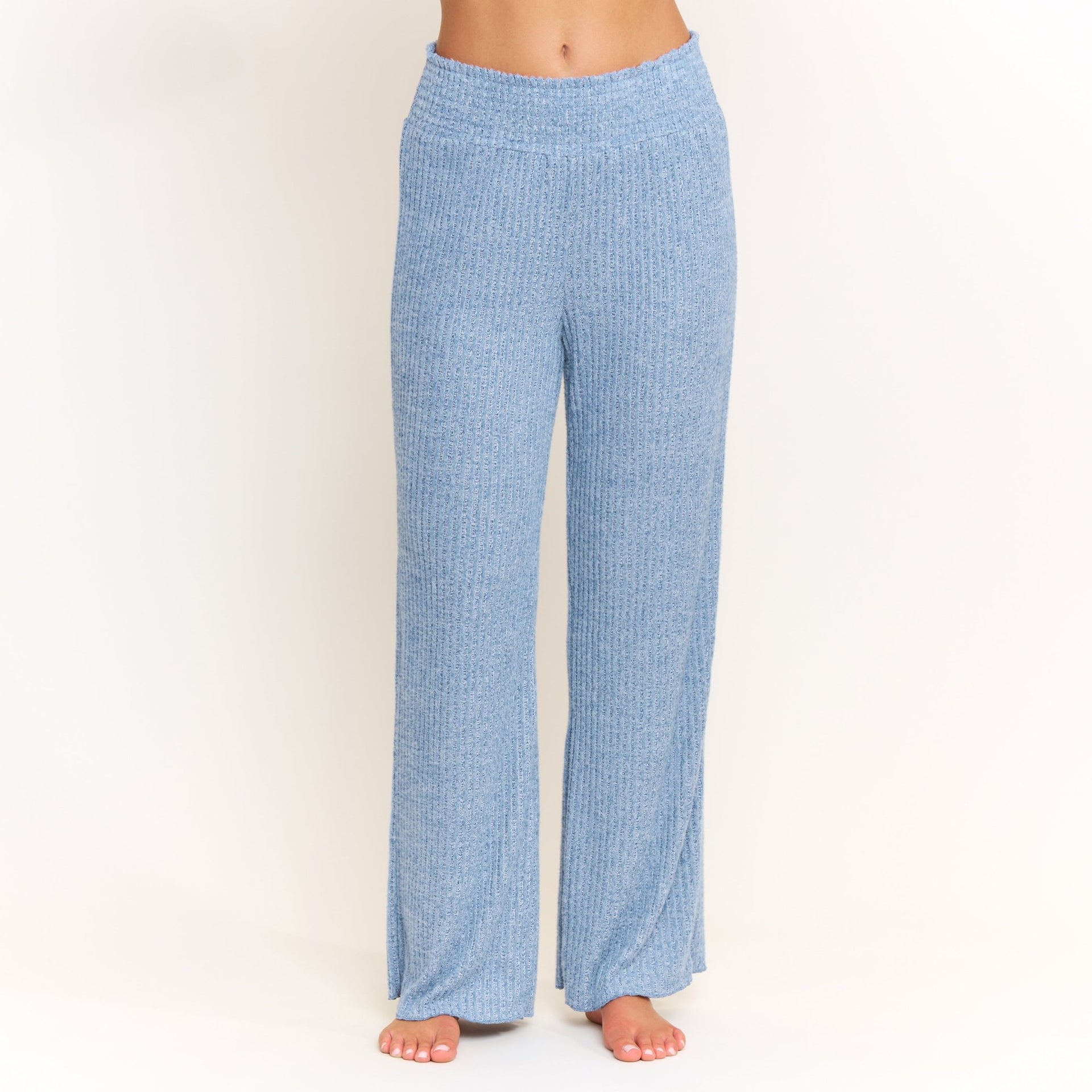 Dream Cloud Pant in Heather Coastal Blue - -