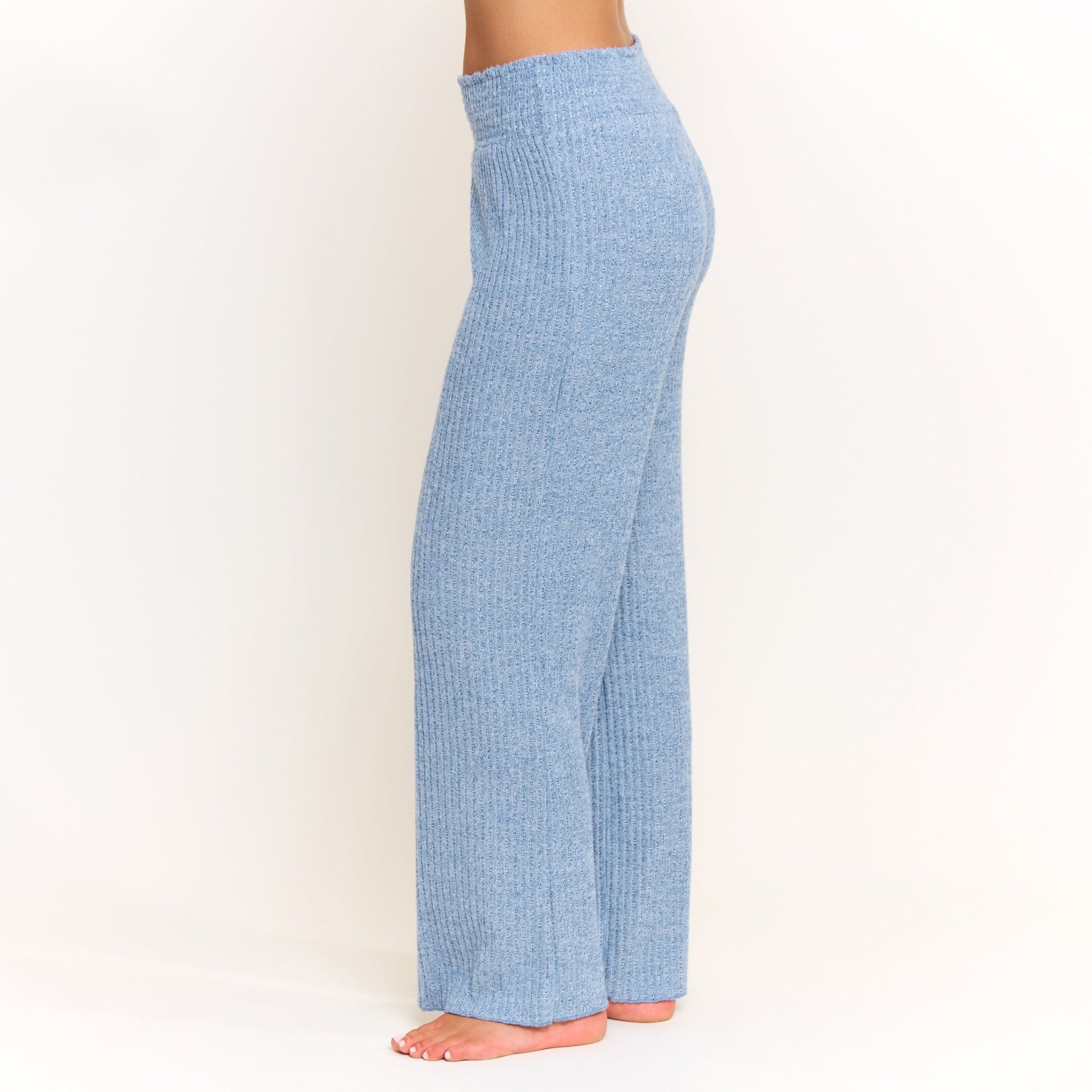 Dream Cloud Pant in Heather Coastal Blue - -