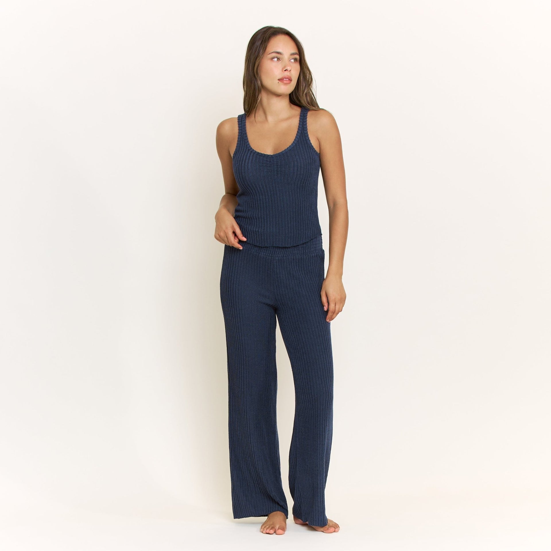 Dream Cloud Pant in Midnight - Honeydew - XS