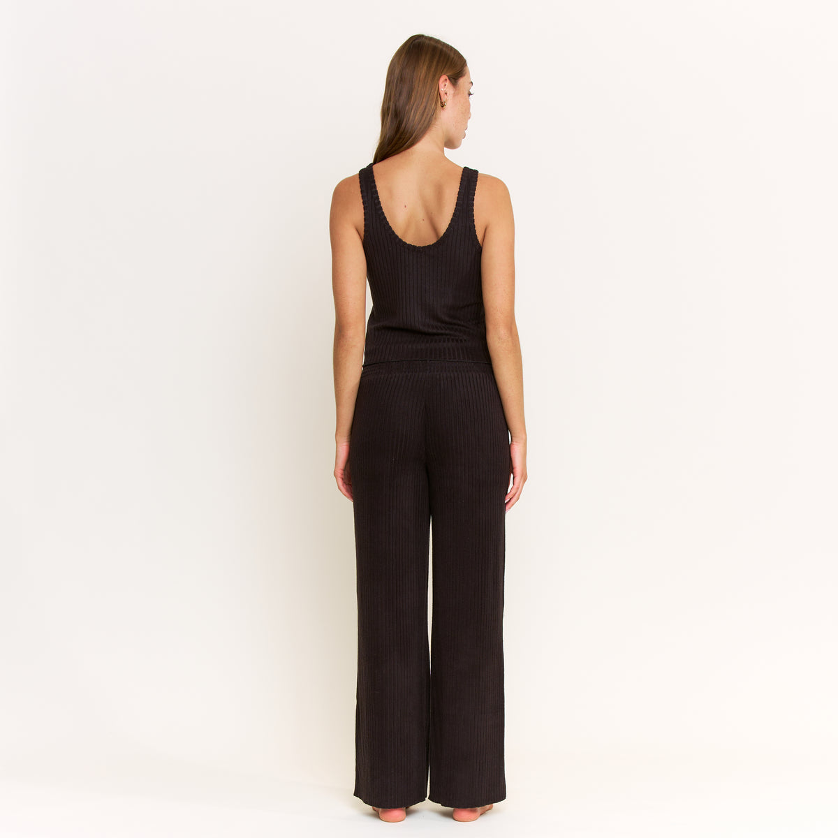 Dream Cloud Tank in Black - Sleepwear & Loungewear -