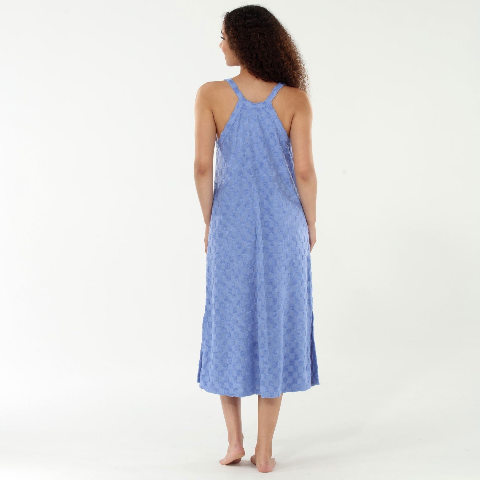 Easy Does It Dress in Newport Check - Loungewear -