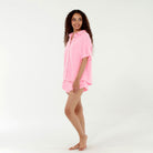 Easy Does It Shortie PJ Set In Sundown Pineapples - Sleepwear & Loungewear -