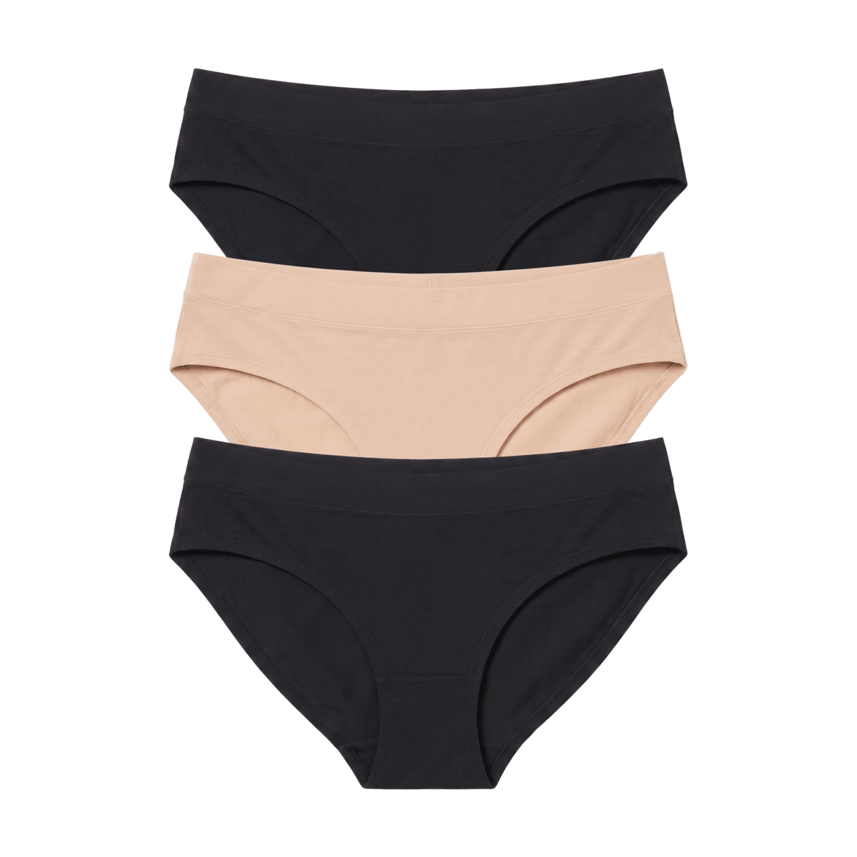 Emery Bikini 3-Pack in Basics - Underwear -