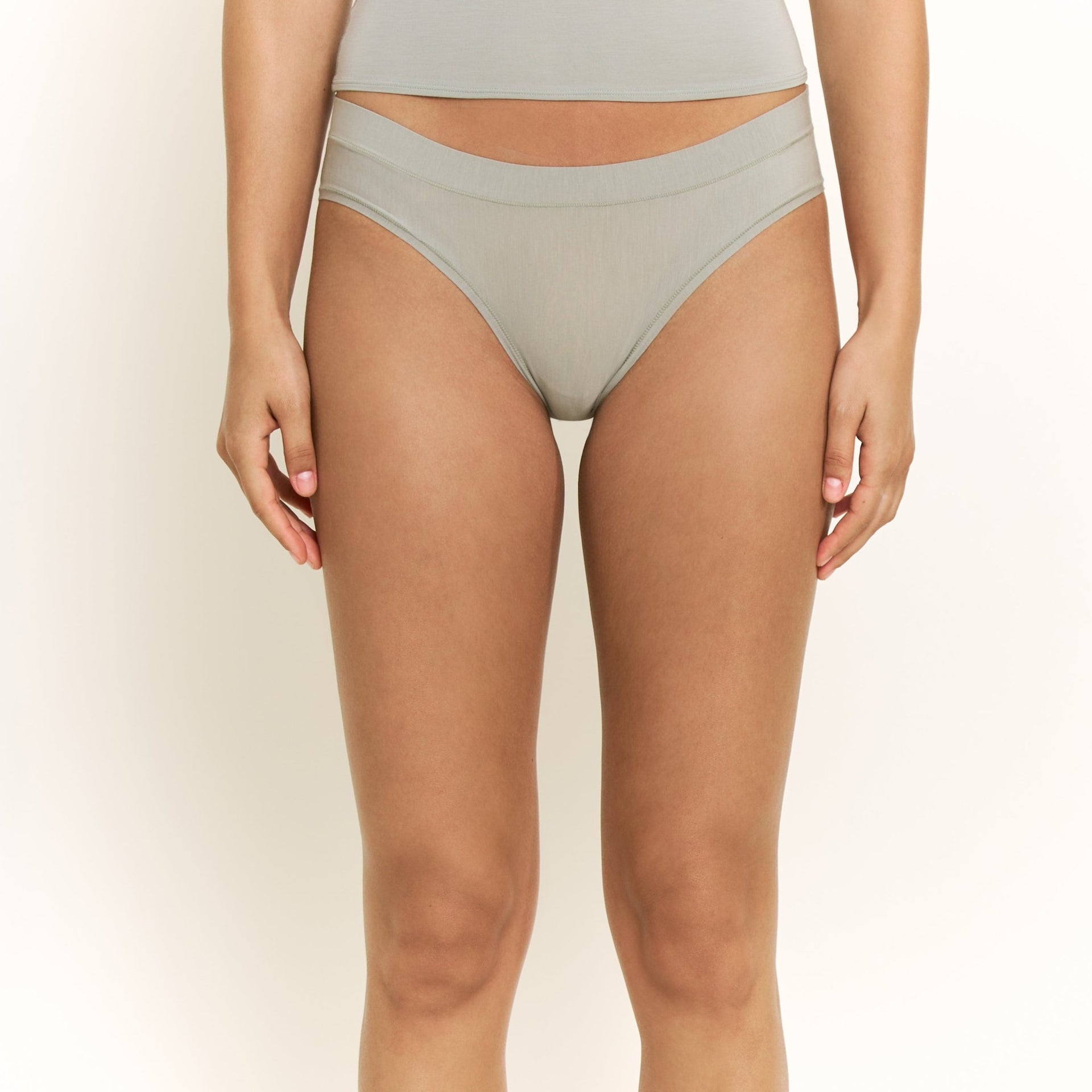 Emery Bikini in Soft Olive - Honeydew - XS