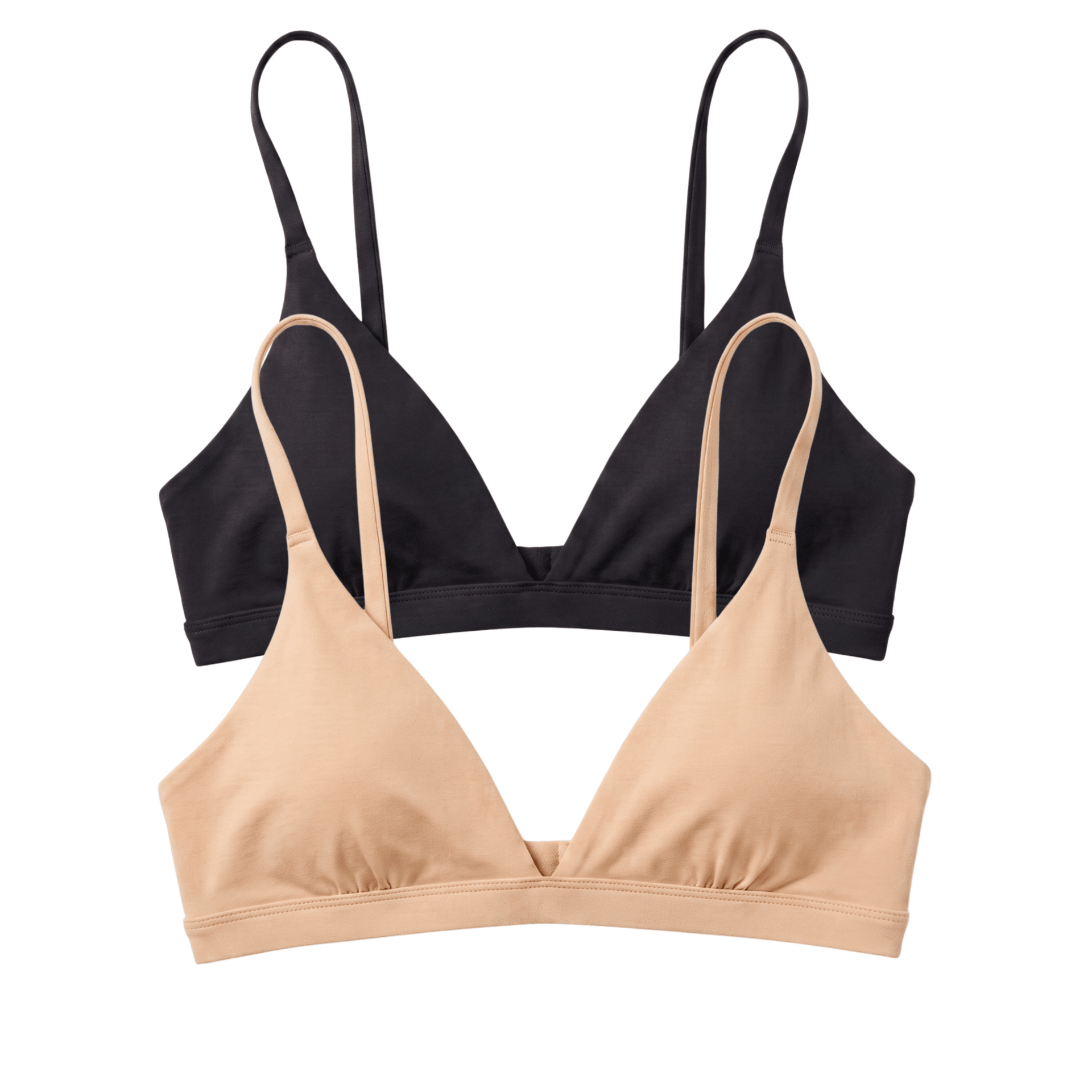 Emery Bralette 2-Pack in Basics - -
