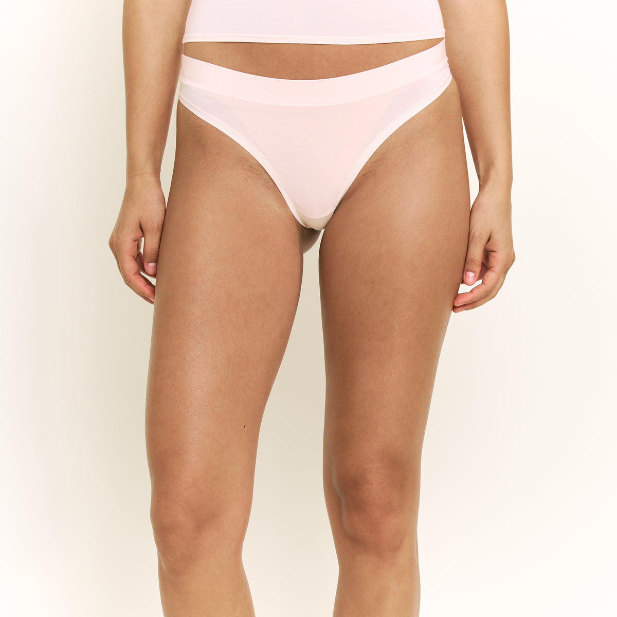 Emery Thong in Ballet Slipper - Underwear -