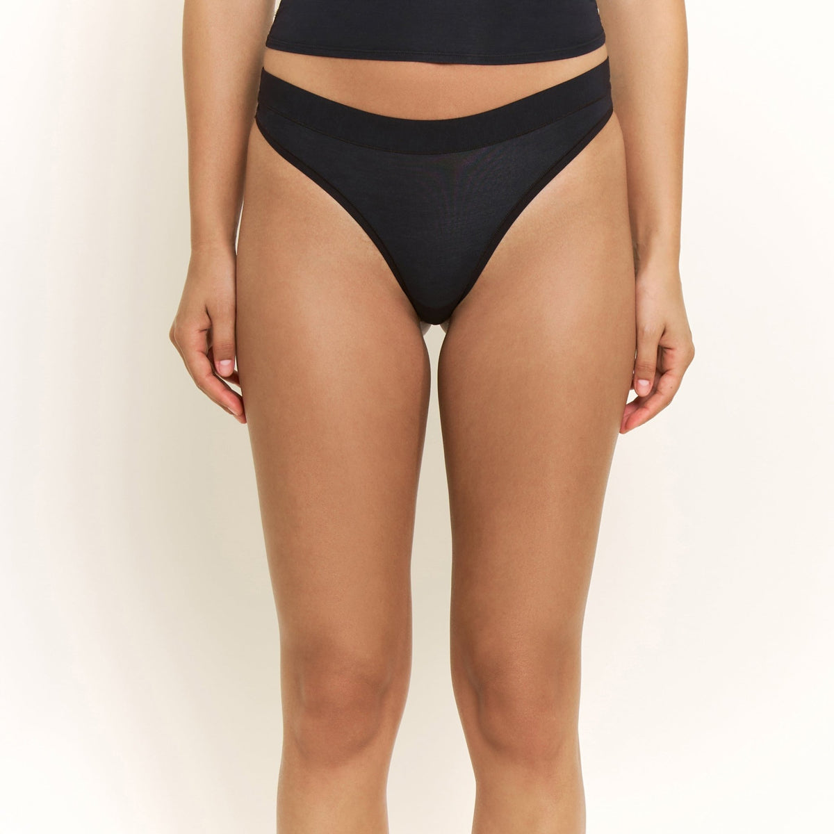 Emery Thong in Black - Underwear -