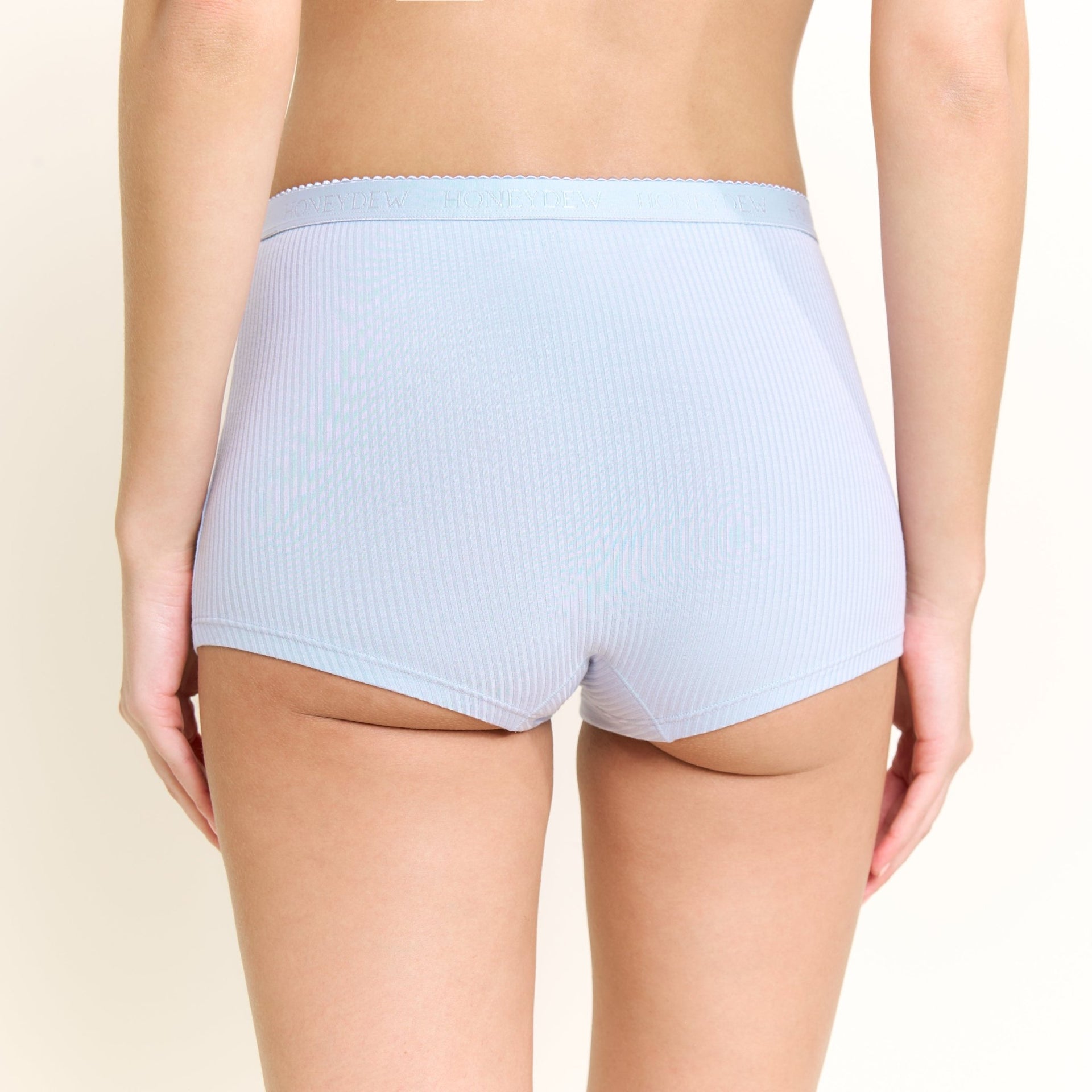 Emma Boyshort in Moonbeam - Honeydew - XS