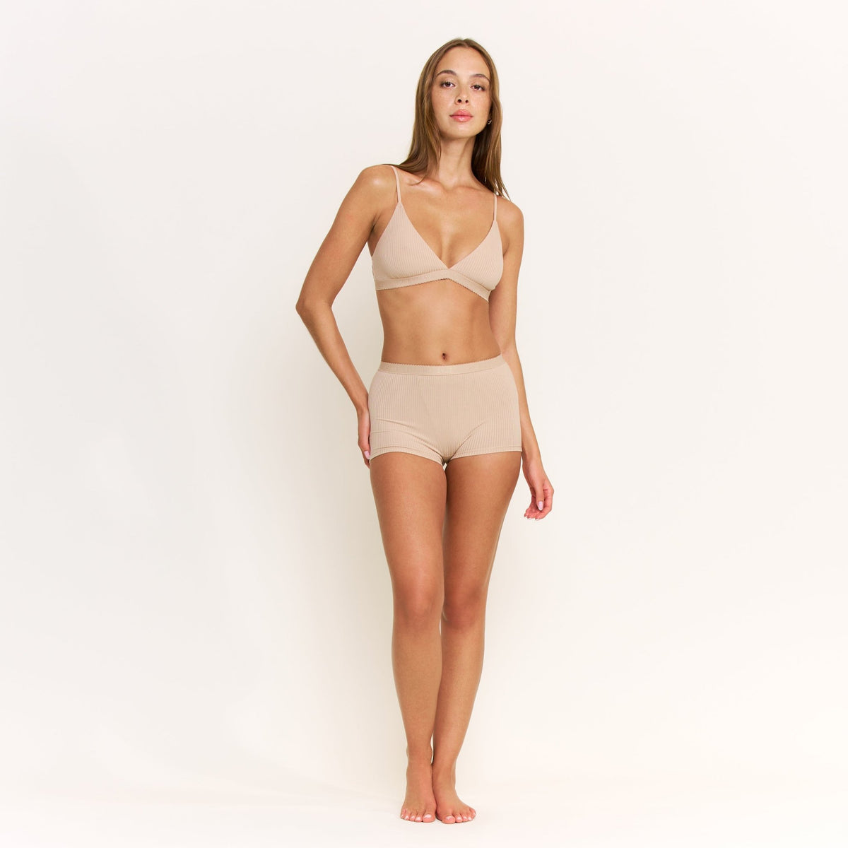 Emma Boyshort in Nude - Underwear -