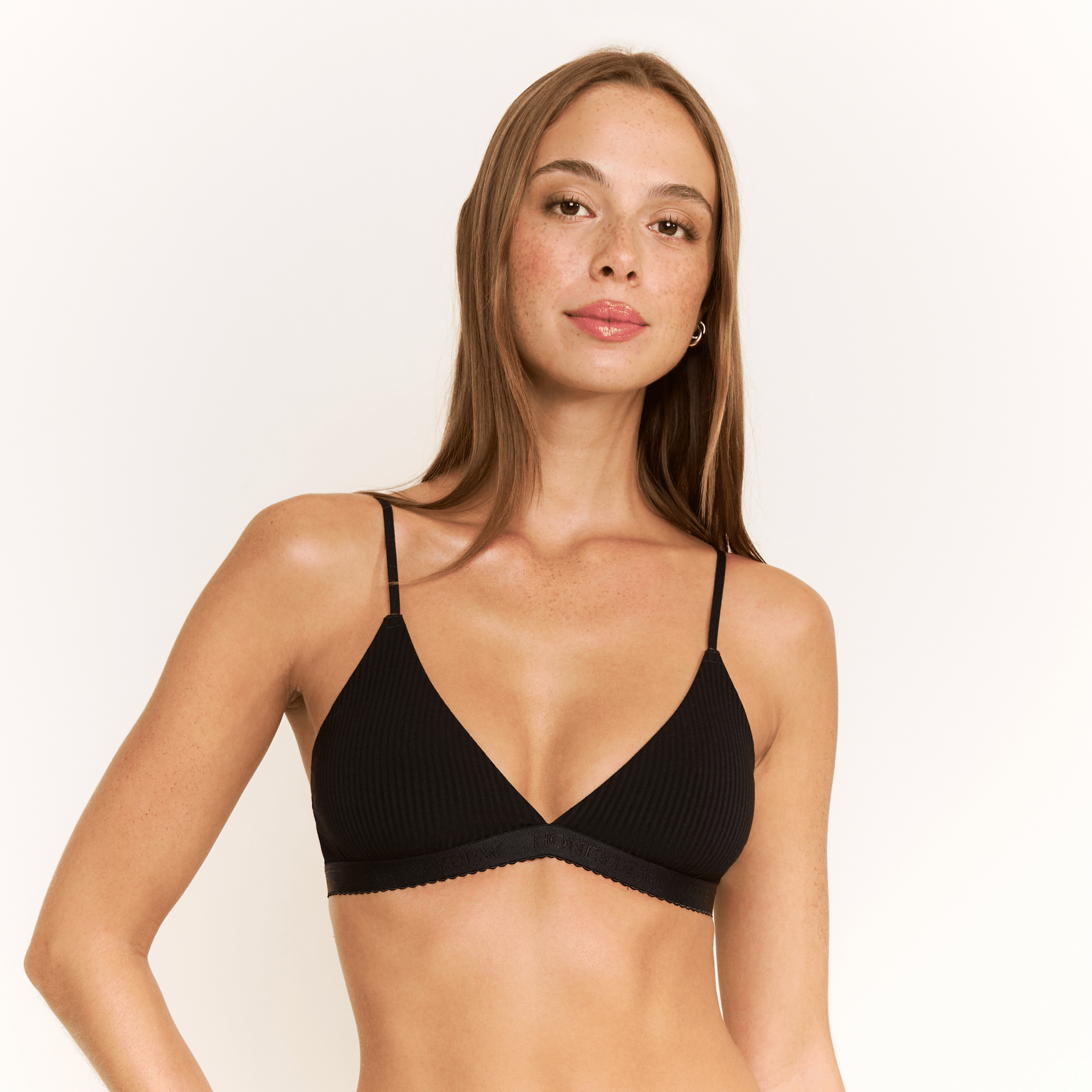 Emma Bralette 2-Pack in Basics - Honeydew - XS