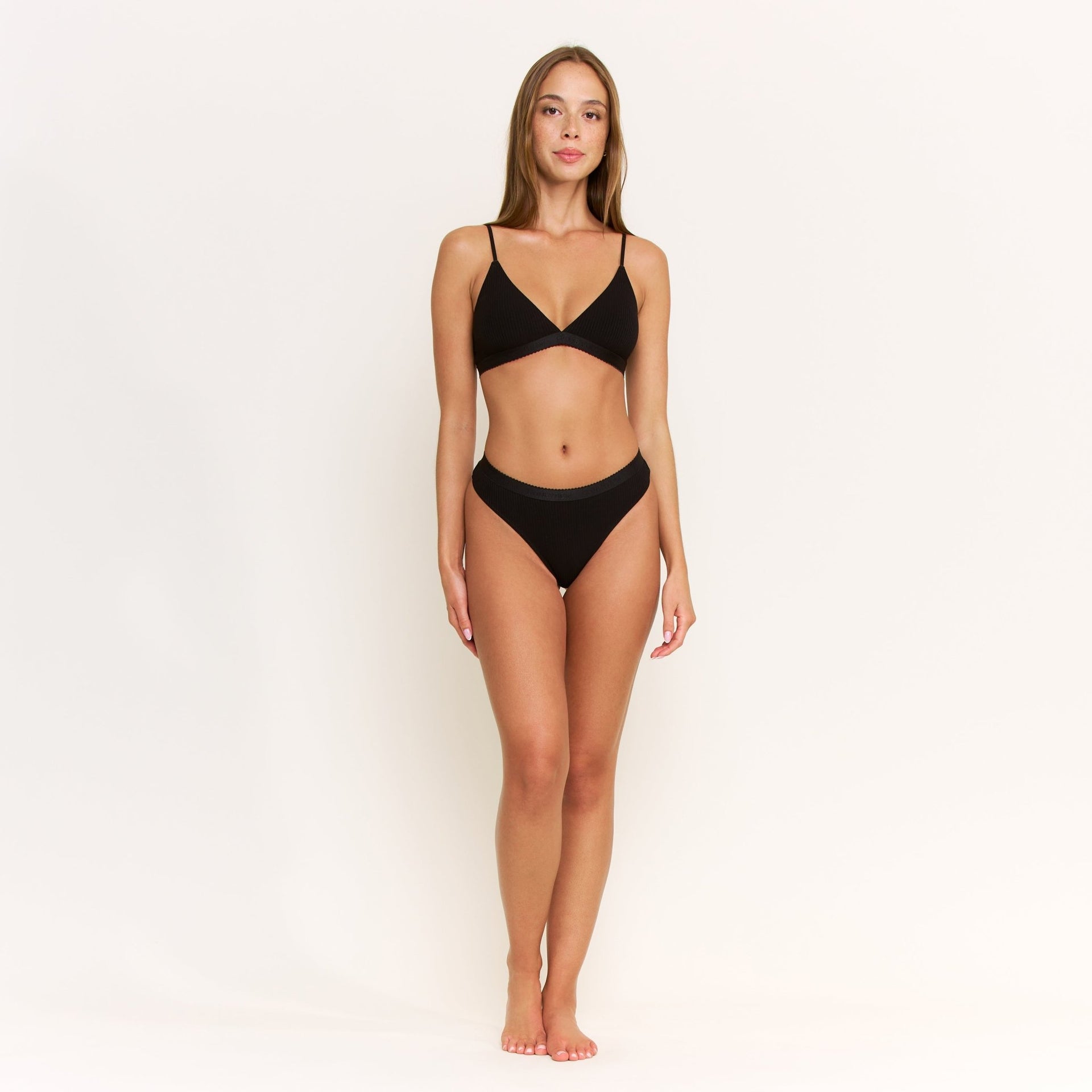Emma Bralette in Black - -