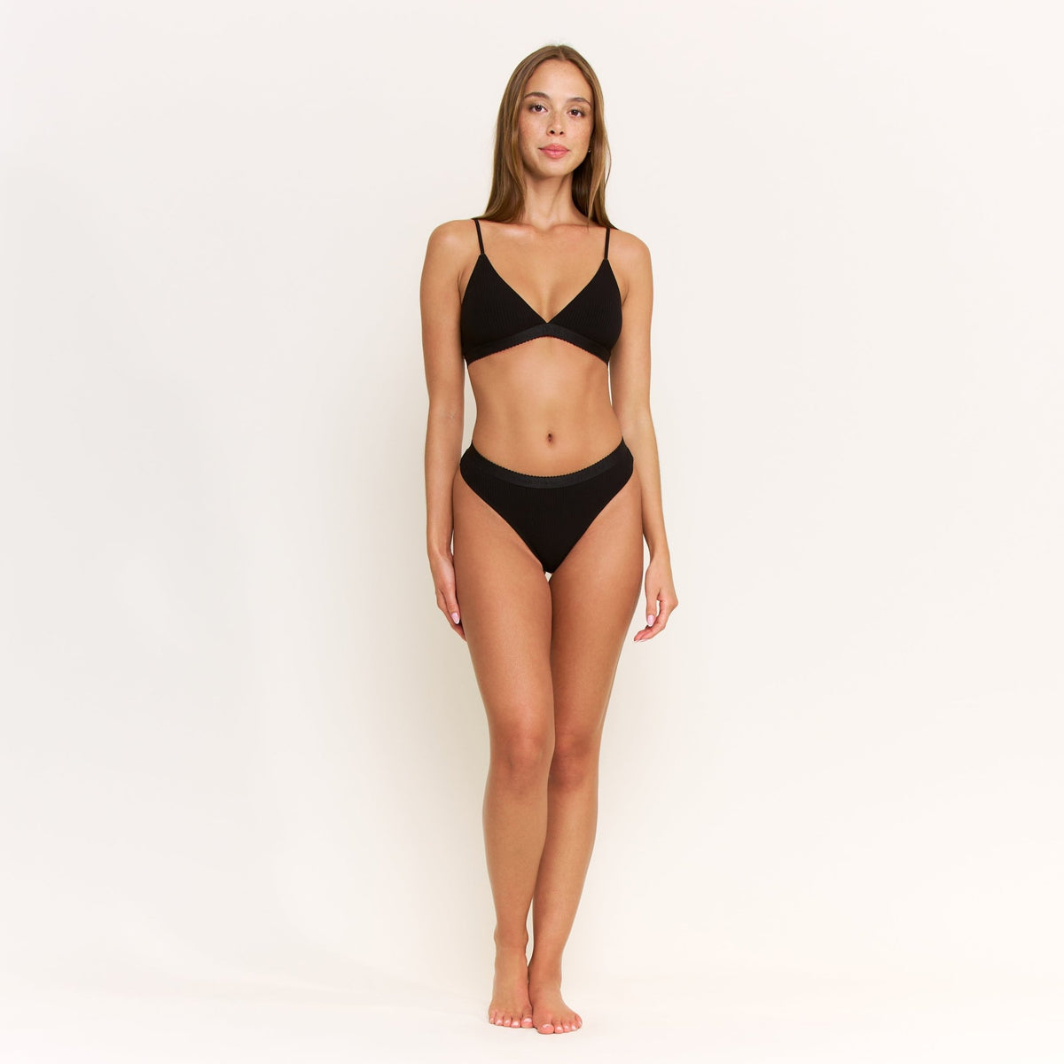 Emma Bralette in Black - Bras -