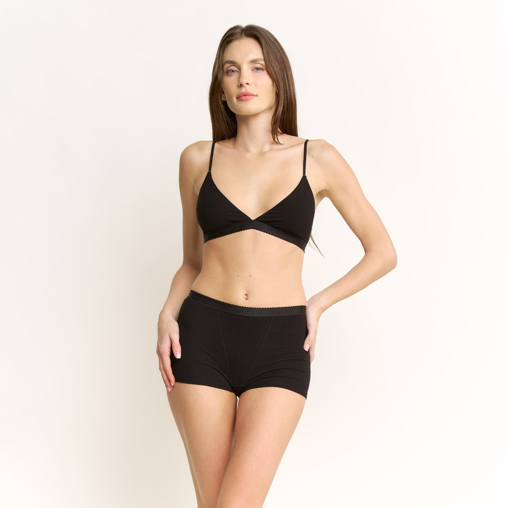 Emma Bralette in Black - -