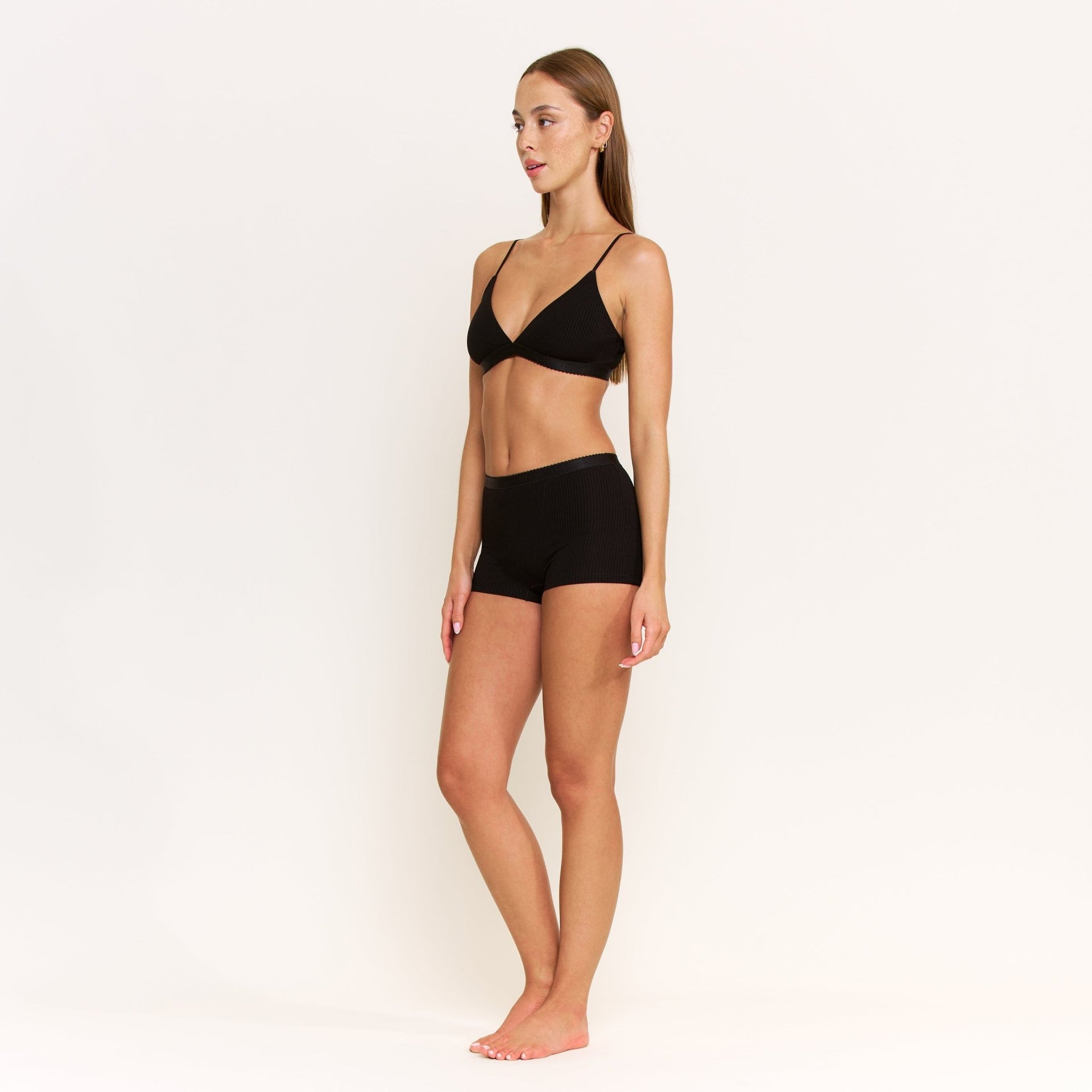 Emma Bralette in Black - -