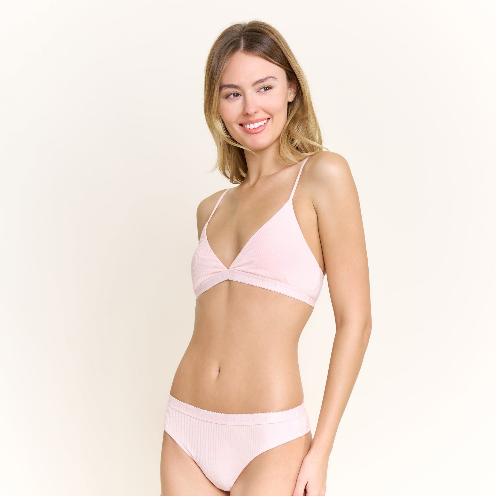 Emma Bralette in Budding - Honeydew - XS