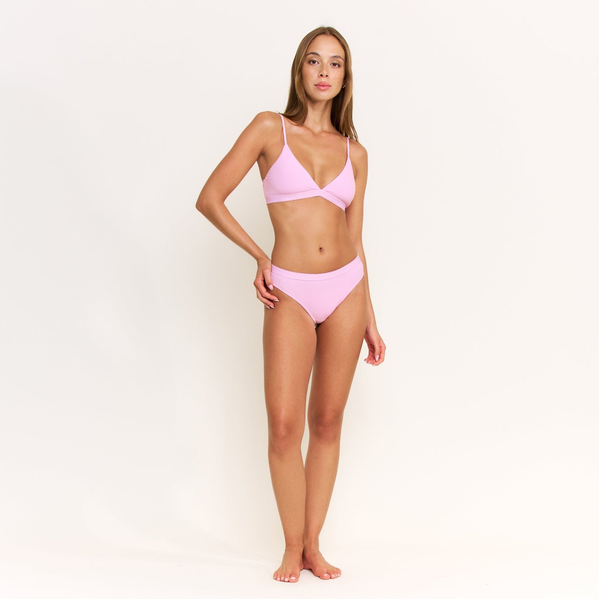 Emma Bralette in Hibiscus Haze - -