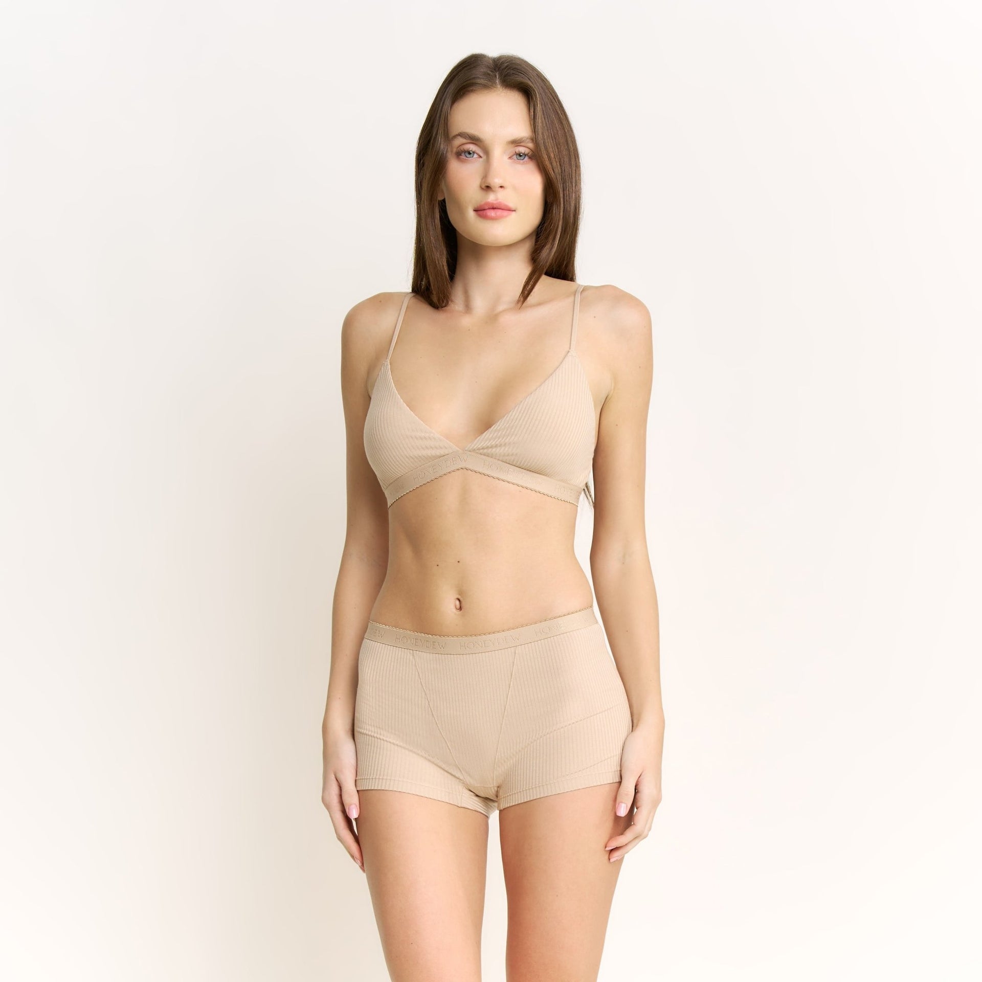 Emma Bralette in Nude - -