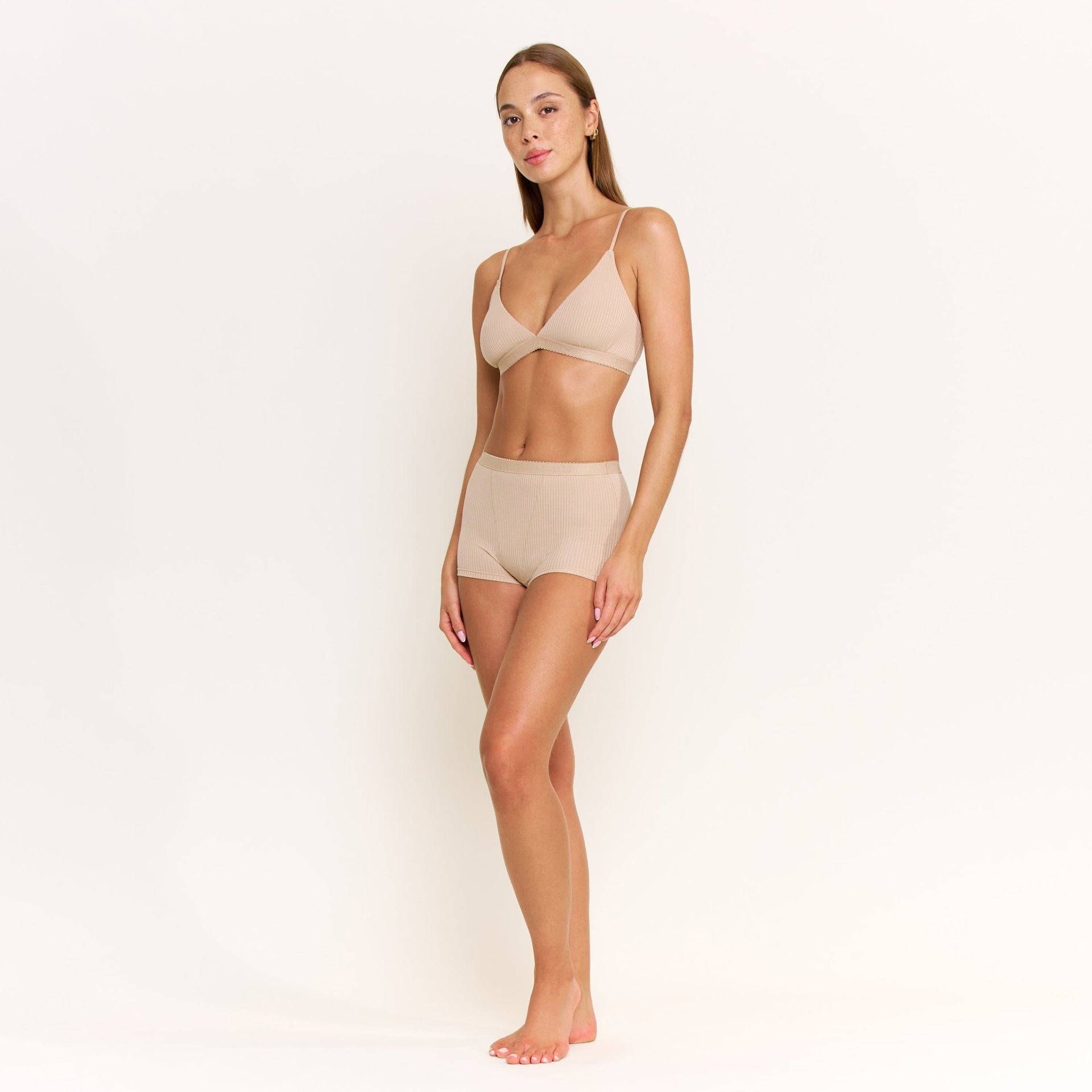 Emma Bralette in Nude - -