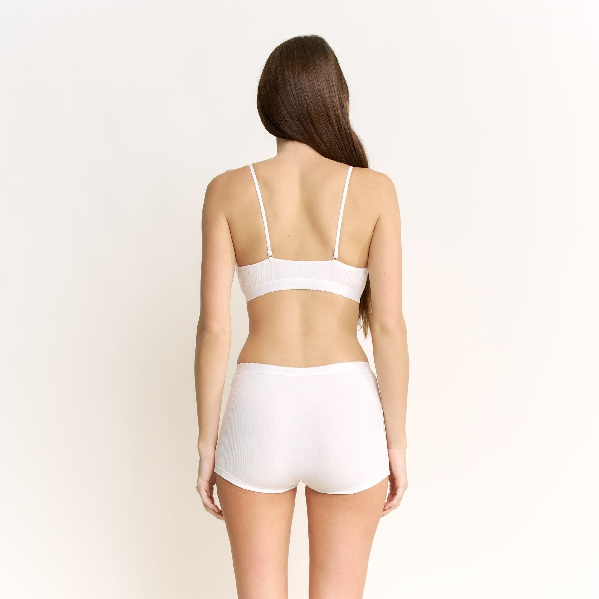 Emma Bralette in White - -