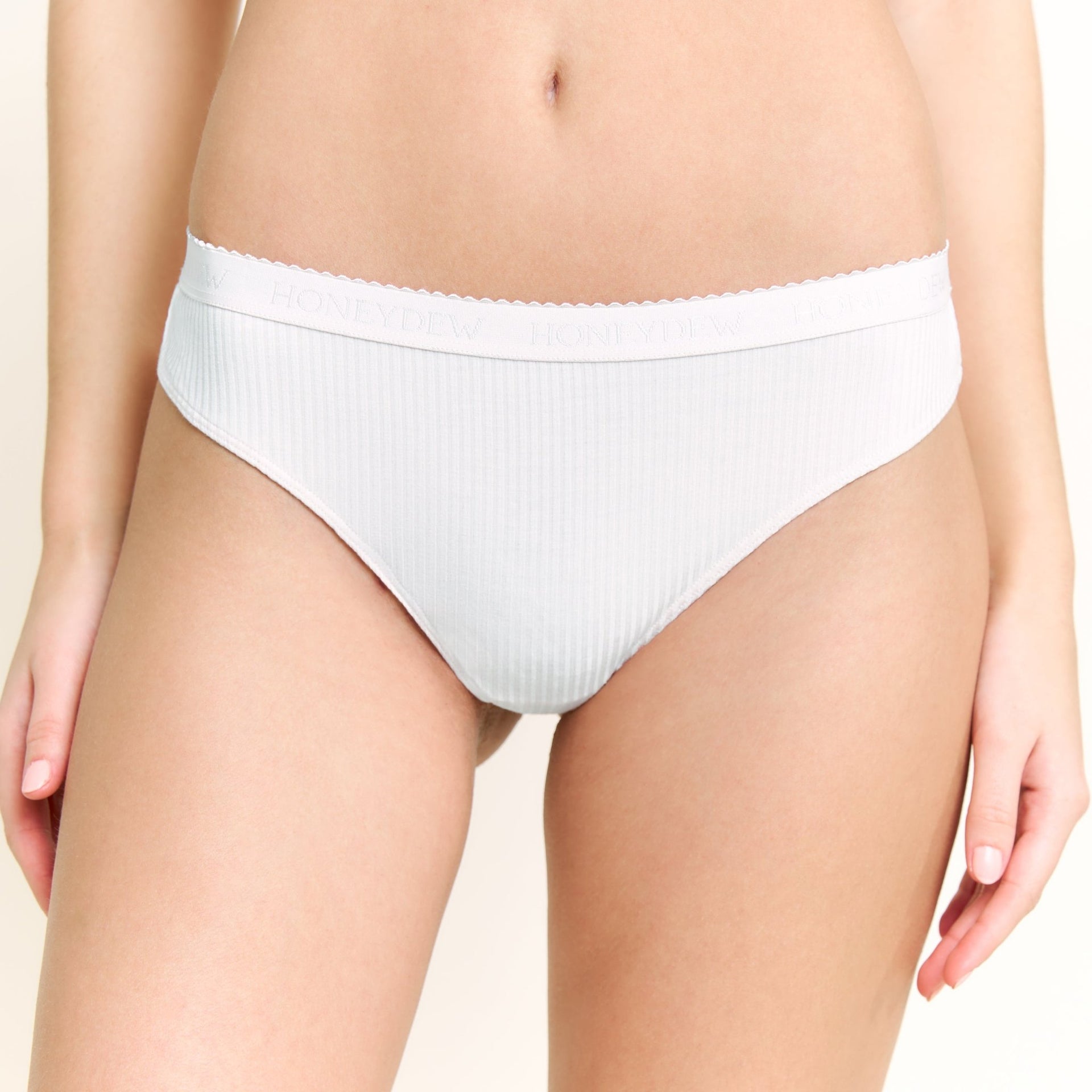 Emma Thong in White - -