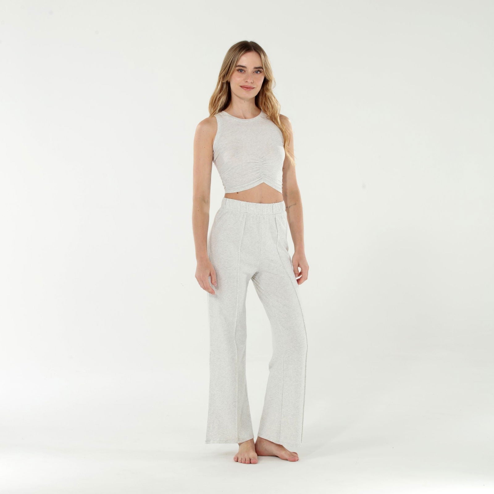 Favorite Fit Lounge Set in Heather Oatmeal - Loungewear - X-Large