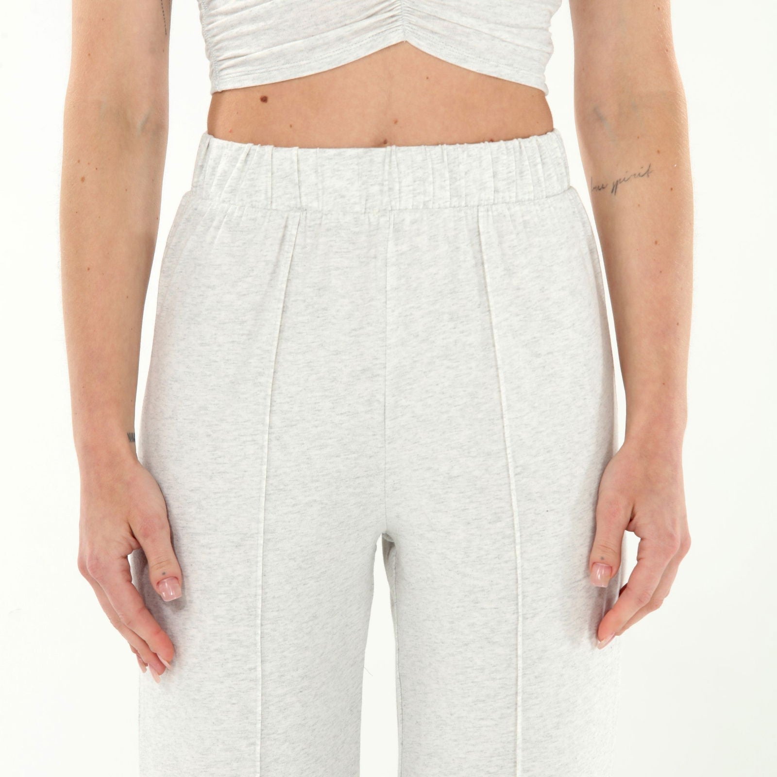 Favorite Fit Lounge Set in Heather Oatmeal - Loungewear -