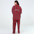 Golden Hour Long PJ Set In Love Song Plaid - Sleepwear & Loungewear -