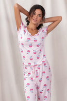 Good Times PJ Set in Flirt Cupcakes - Sleepwear & Loungewear -