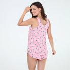 Good Times Tank Shortie Set in Adore Champagne - Sleepwear & Loungewear -