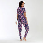 Good Times Tee Pant Set In Nova Foliage - Loungewear -