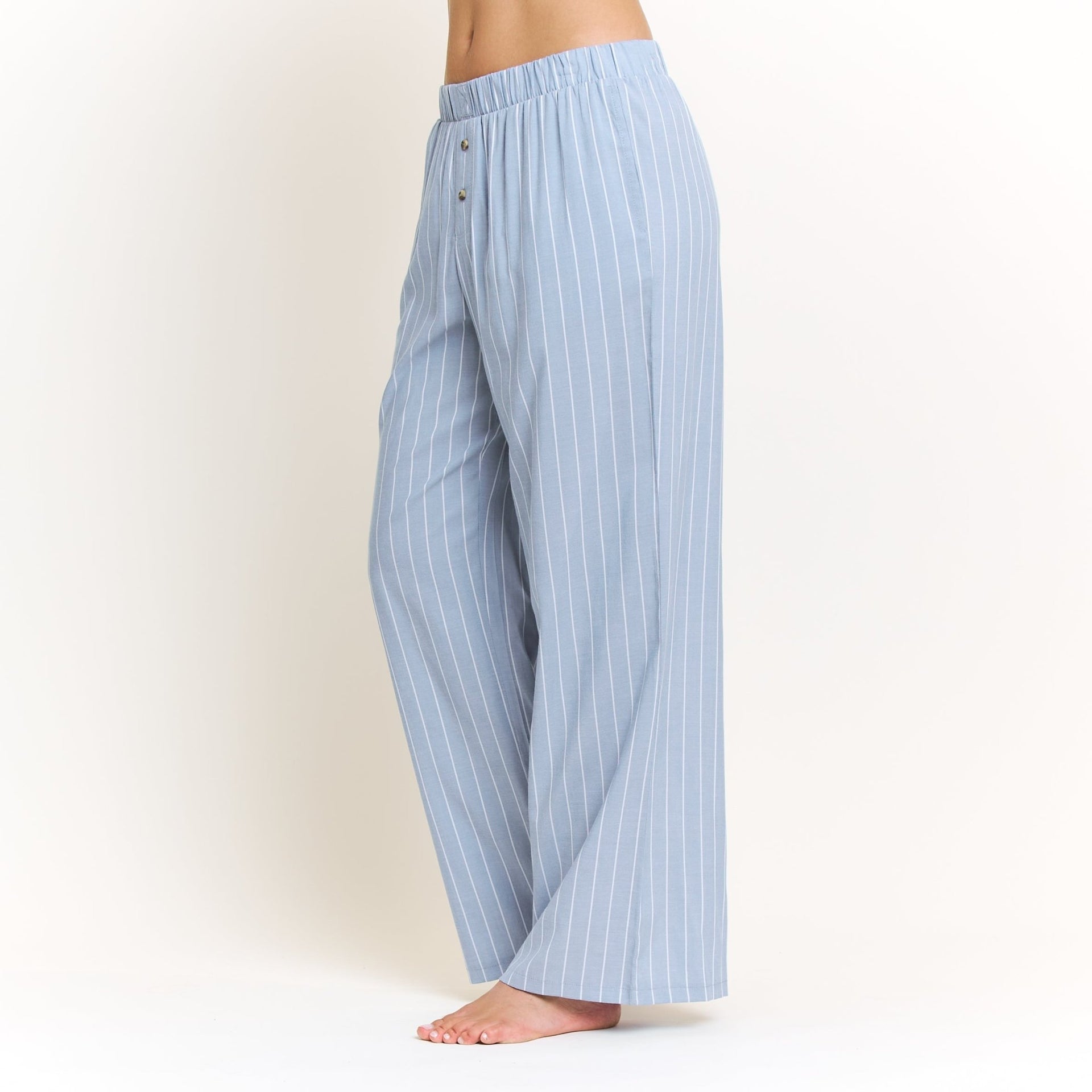 Hangout Pant in Chambray Stripe - Loungewear -