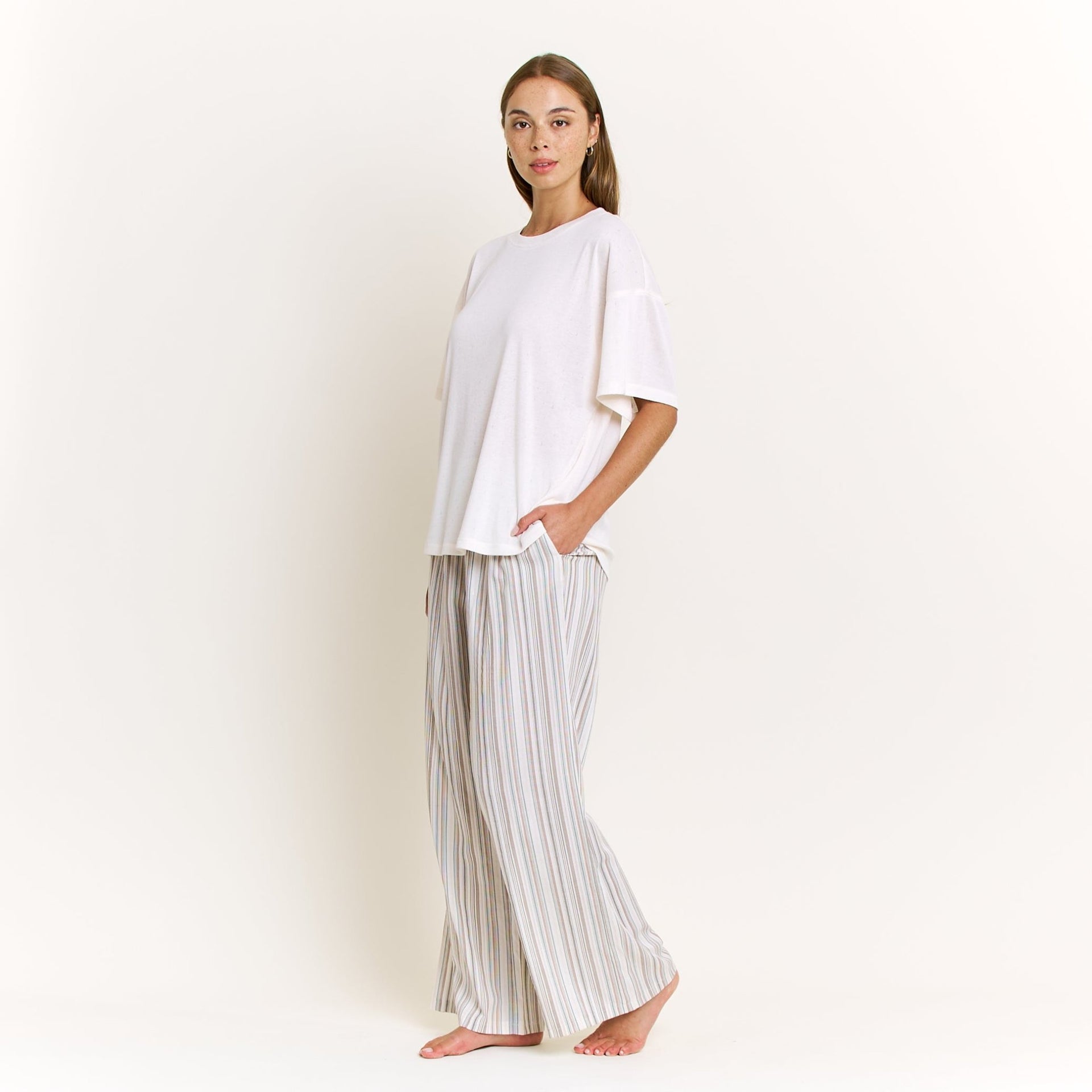 Hangout Pant in Hazel Stripe - Loungewear -