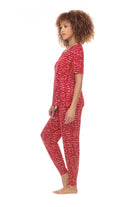 Happy Place Pajama in Vixen Love Letter - Sleepwear & Loungewear -