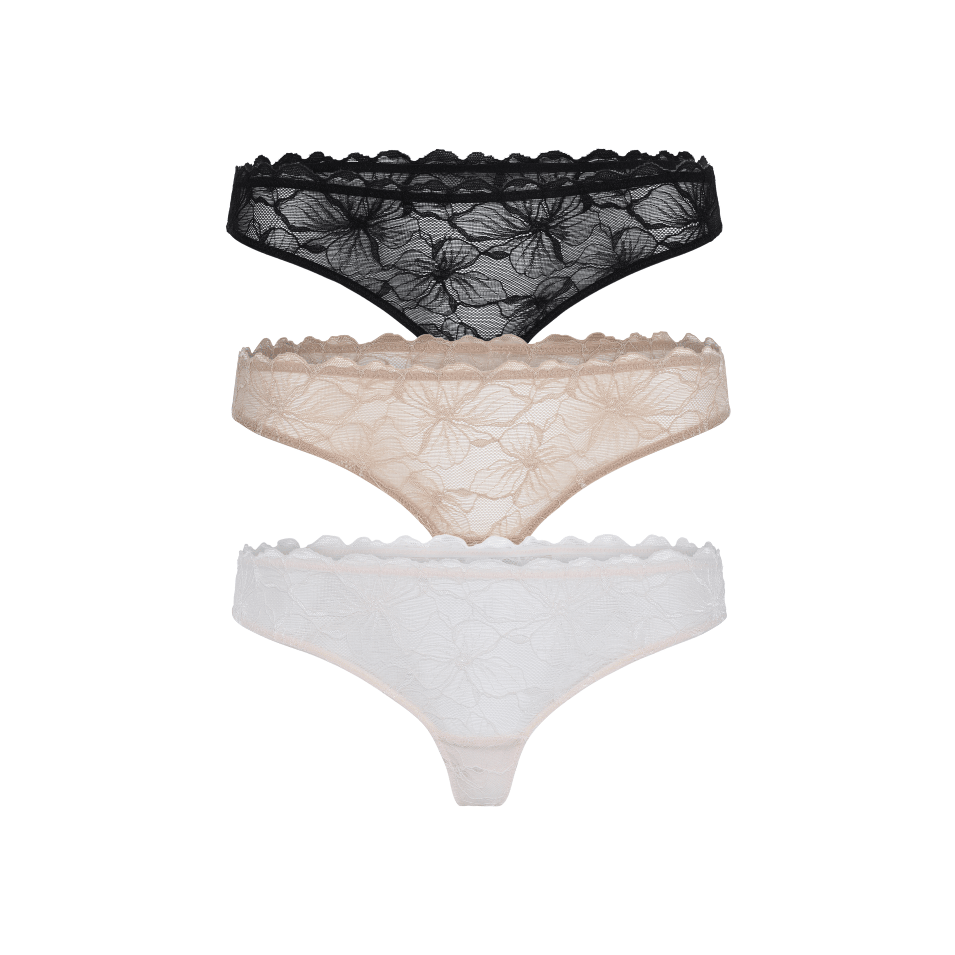Jessa Thong 3-Pack in Basics & Ballet Slipper - -