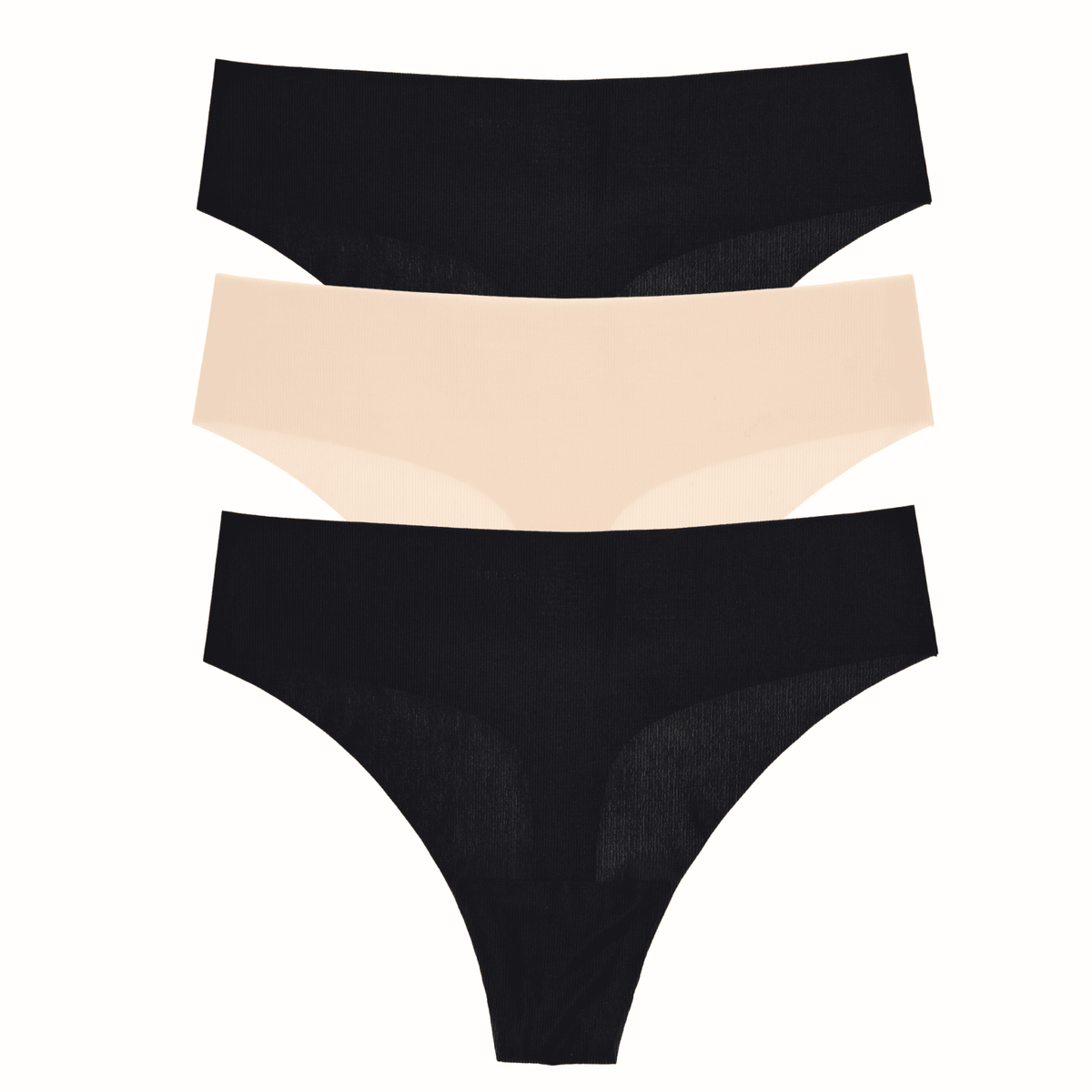 Like Nothing Thong 3-Pack in Basics - Underwear -