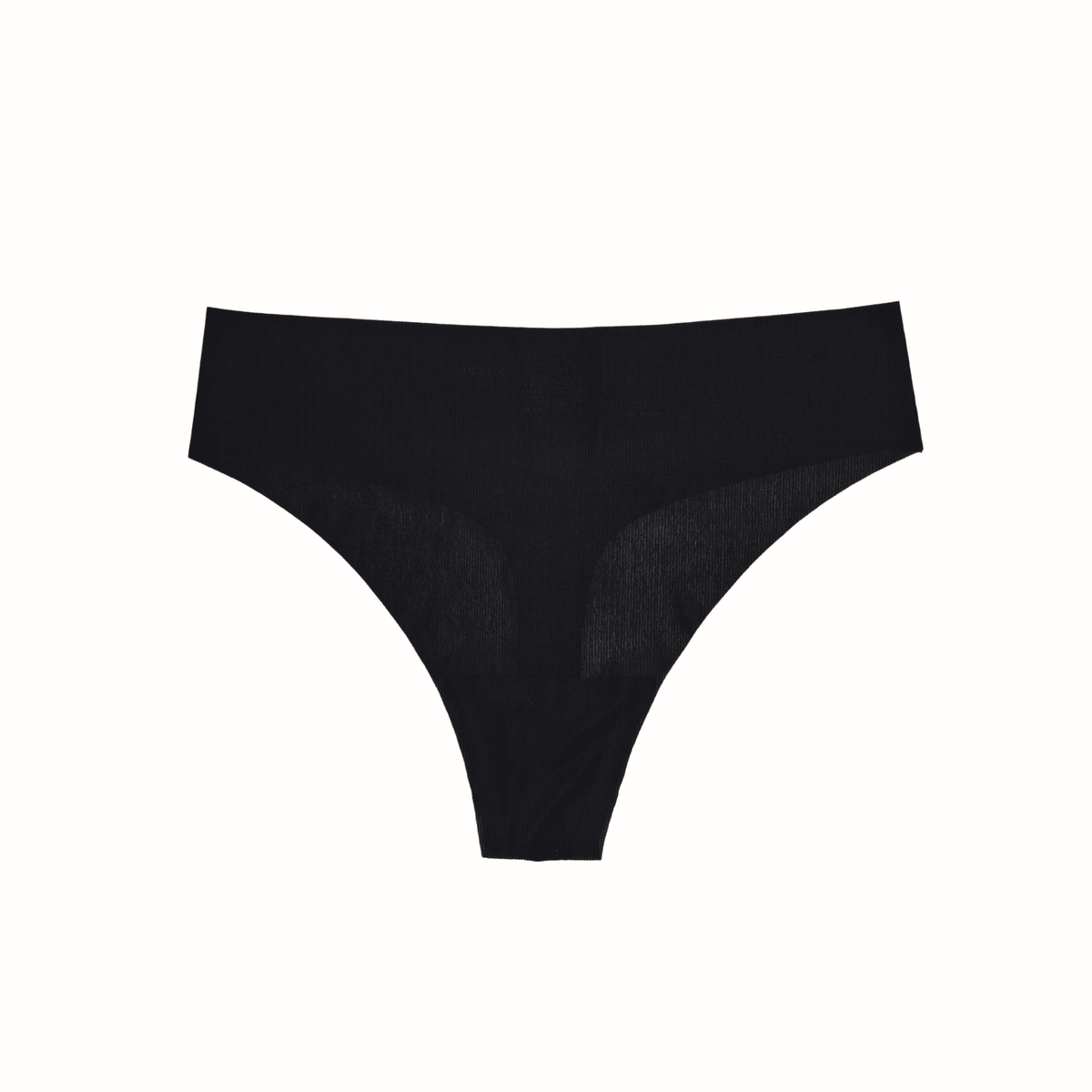 Like Nothing Thong in Black - Underwear -