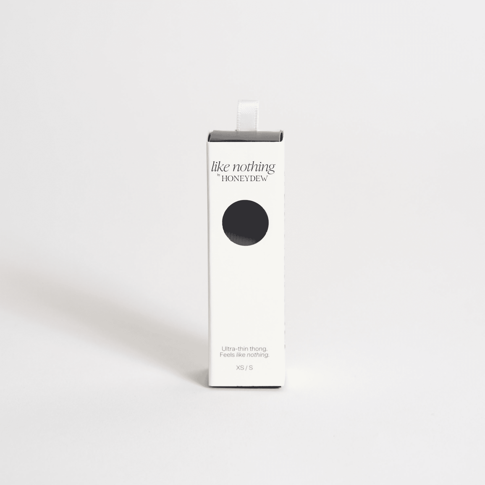 Like Nothing Thong in Black - Underwear -