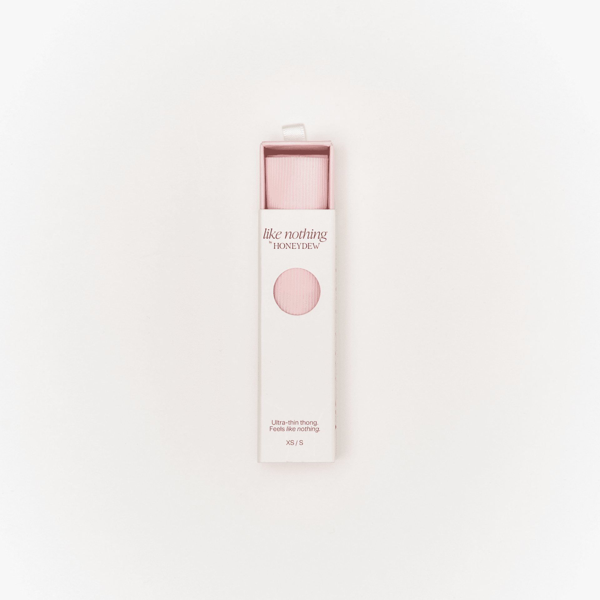 Like Nothing Thong in Budding Pink - Underwear -