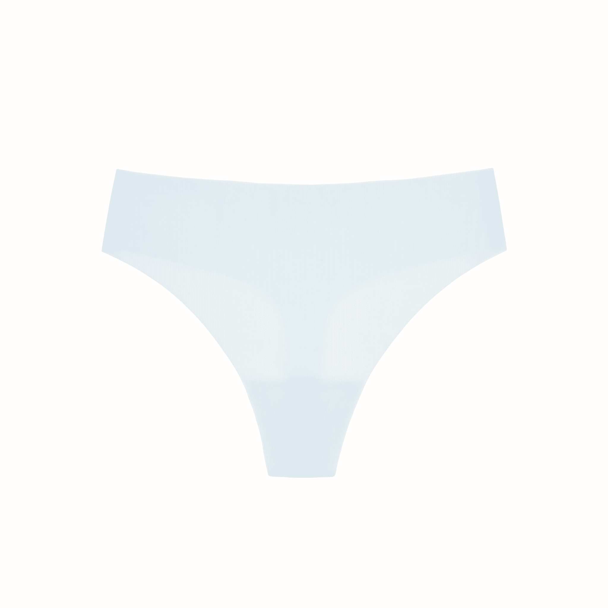 Like Nothing Thong in Drift Blue from Honeydew Intimates